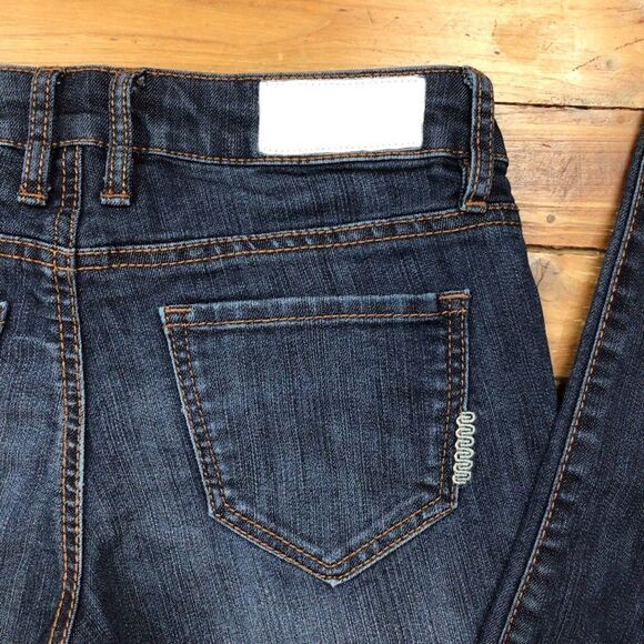 NUMERO jeans low rise skinny blue denim size 25 medium rise waist - Picture 5 of 13